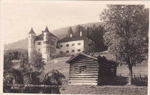 AK Gasteinertal. Weidmoserschloss. (1929)