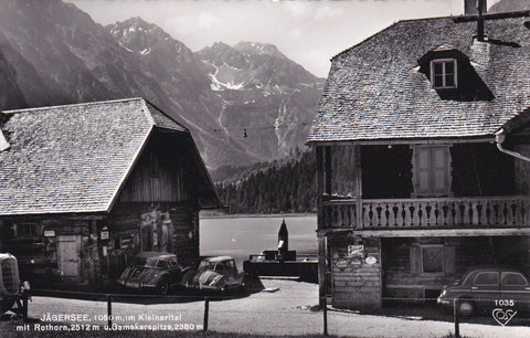 AK Jägersee, Kleinarltal mit Rothorn und Gamskarspitze.