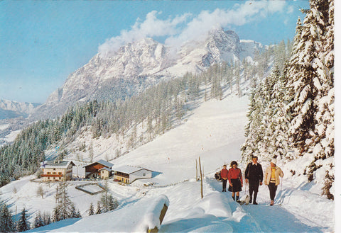 AK Werfenweng. Alpengasthof Steinberghof. Bes. S. u. B. Fuchs.