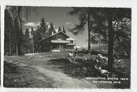 AK Bad Hofgastein. Alpengasthaus Bärstein.