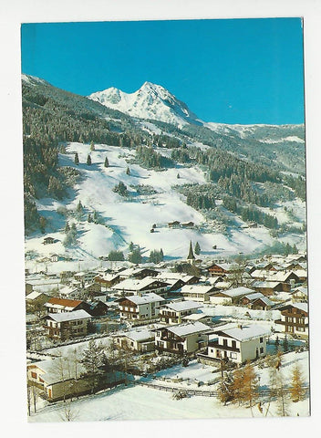 AK Wintersportplatz Dorfgastein mit Bärnkogel.