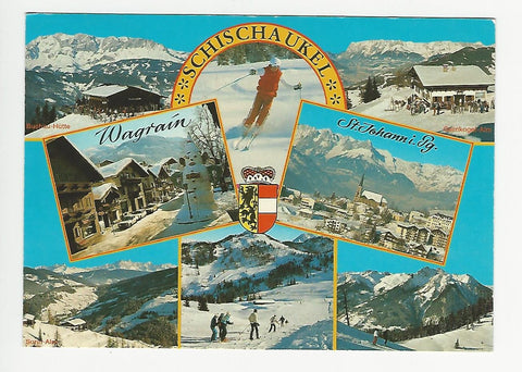 AK Schischaukel Wagrain. St. Johann im Pongau.