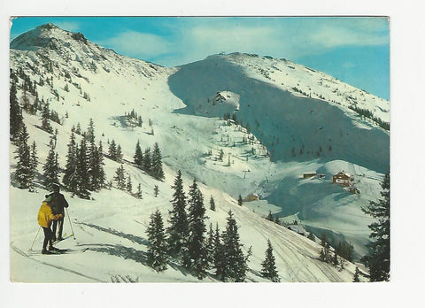 AK Wintersportzentrum Wagrain. Skigebiet Griessenkar mit Wagrainerhaus.