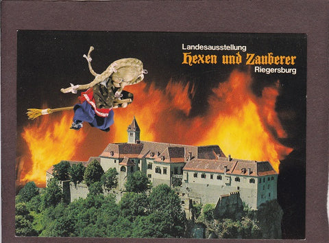 AK Riegersburg. Landesausstellung Hexen und Zauberer. (1987)