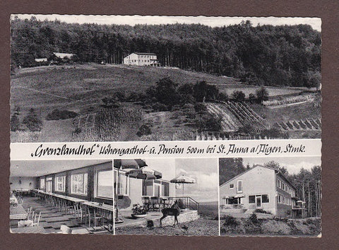 AK St. Anna am Aigen. Grenzlandhof Höhengasthof und Pension.