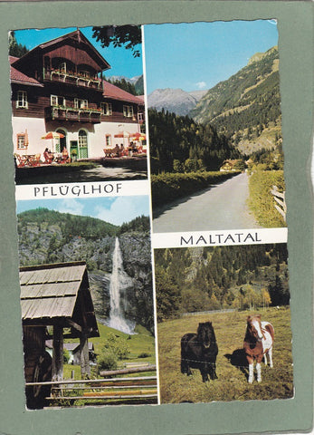 AK Maltattal. Alpenhotel Pflüglhof.