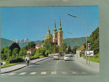 AK Villach, Hlg. Kreuzkirche. Mangart Höhe.