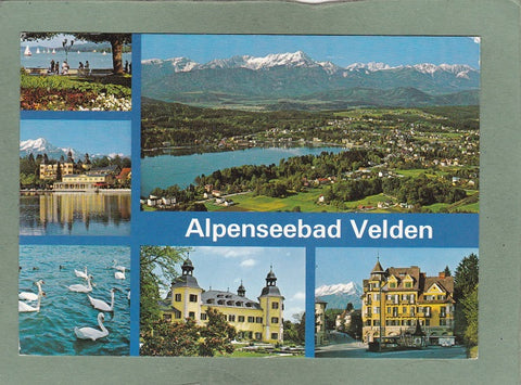 AK Alpenseebad Velden.