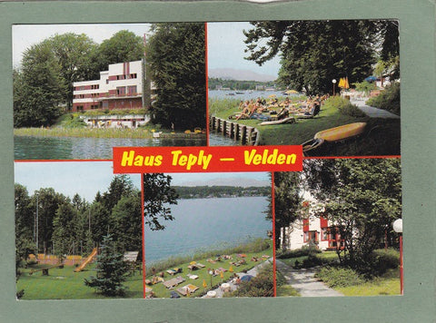 AK Velden am Wörthersee. Haus Teply. Gewerkschaft Metall – Bergbau – Energie. Klagenfurter St