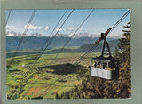 AK Kanzelbahn mit Blick auf Villach und Julische Alpen.