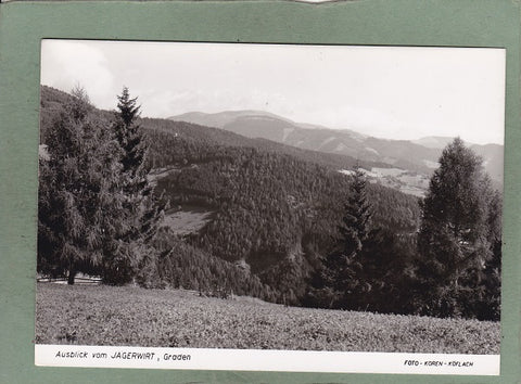 AK Ausblick vom Jägerwirt, Graden.