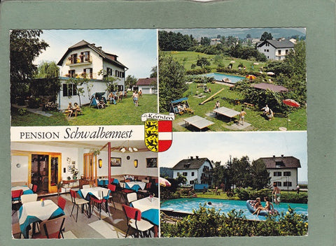 AK St. Kanzian Klopeinersee. Pension Schwalbennest – Maria Kordesch. Srejach 37.