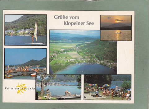 AK Grüße vom Klopeiner See.