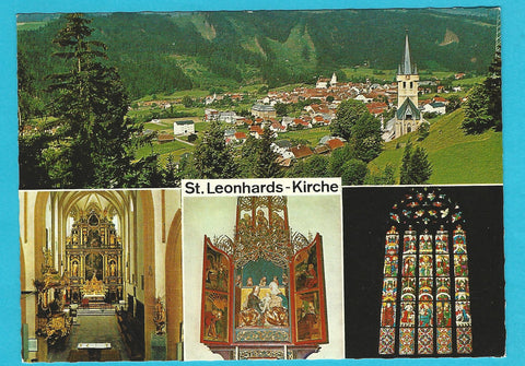 AK Bad St. Leonhard. St. Leonhardskirche.