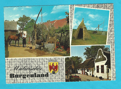 AK Malerisches Burgenland. Motiv aus dem Seewinkel.