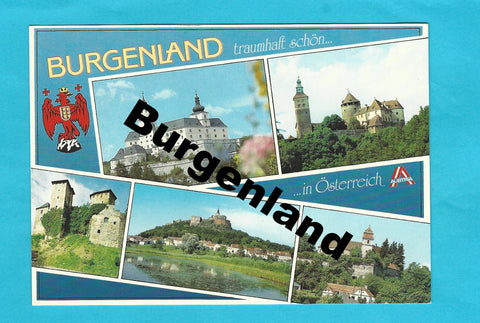 AK Burgenland. Forchtenstein - Schlaining- Güssing - Bernstein.