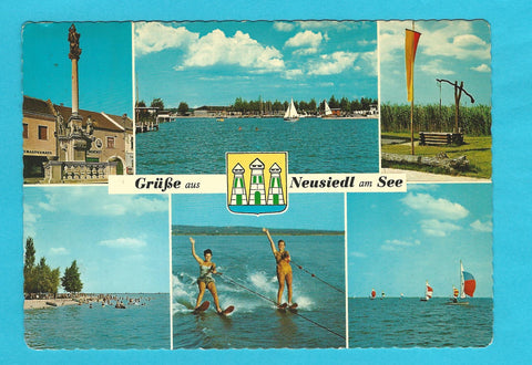 AK Grüße aus Neusiedl am See.